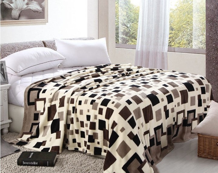 polyester printed Flannel Blanket