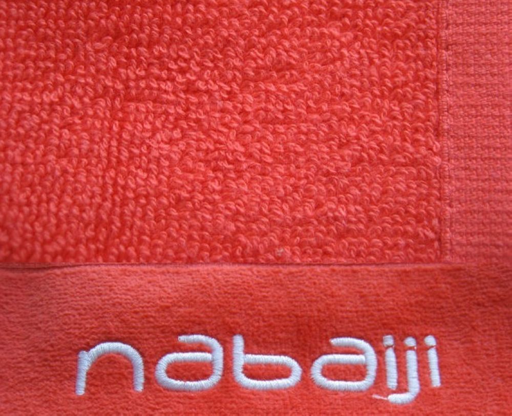 cotton velour sport towel